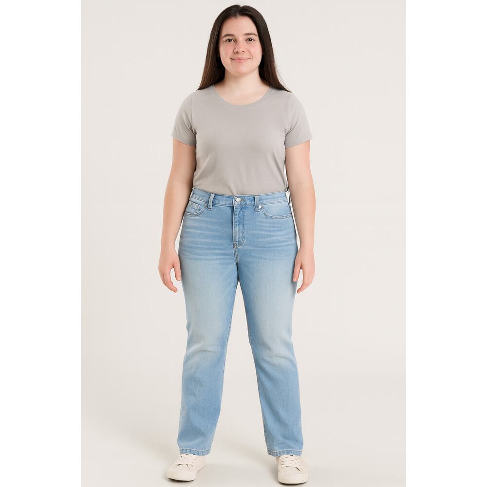 Excellent Condition Cat & Jack Girls Super Skinny Jeans Light Wash Size 16